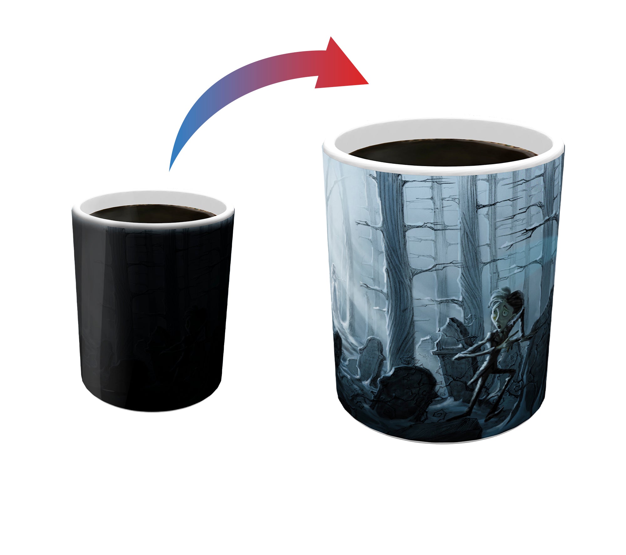 The Corpse Bride (The Proposal) Morphing Mugs® Heat-Sensitive Mug MMUG326